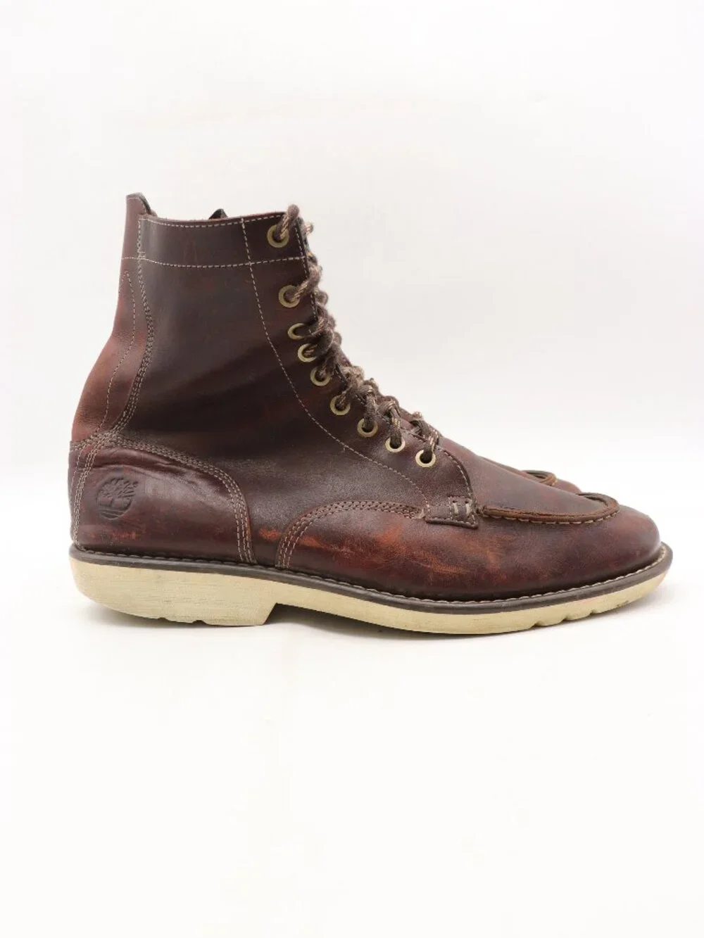 Timberland Earthkeepers City Escape Men’s Size 11 Brown Leather Combat Boots